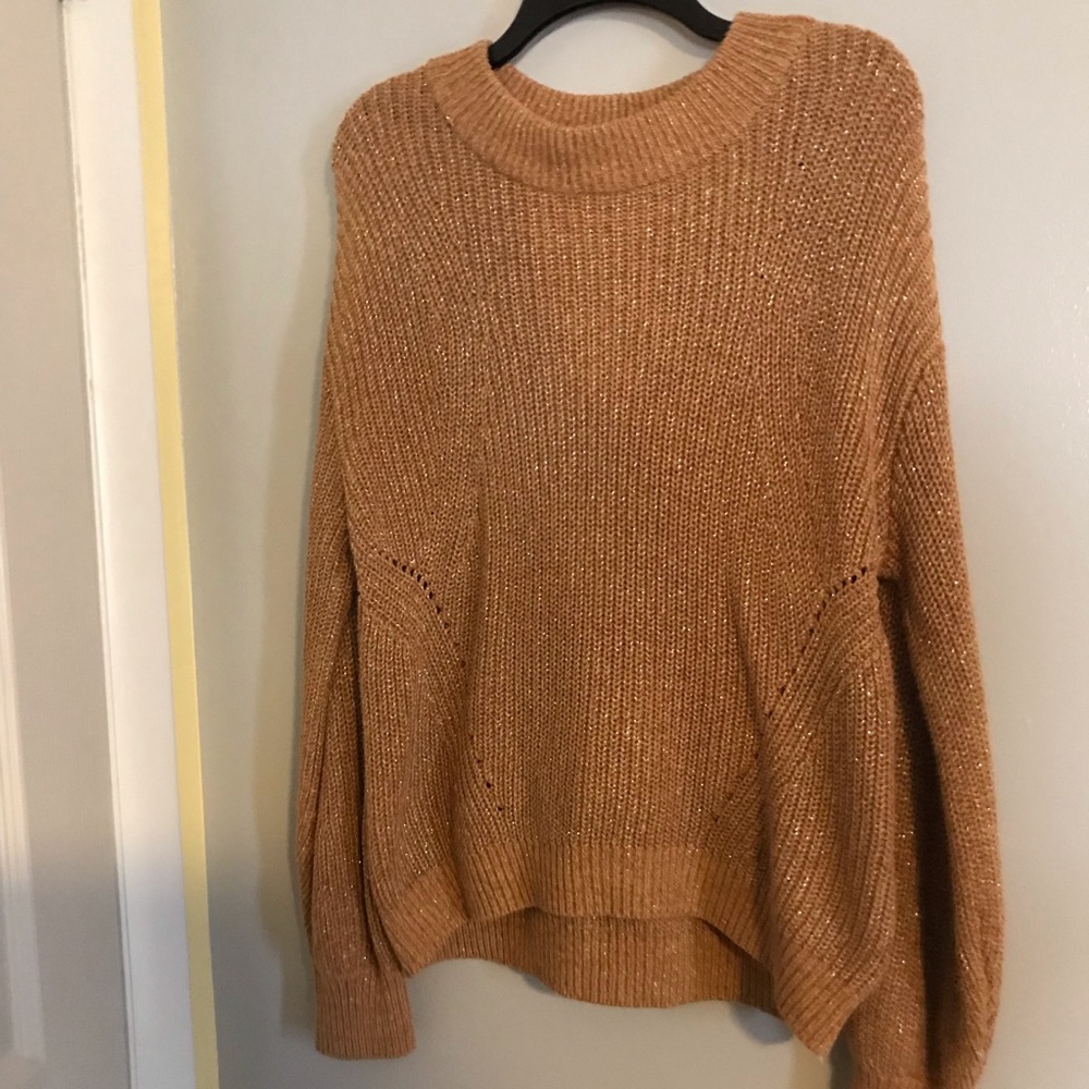 H&M glitter non itchy sweater